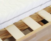 Duo Lux rozkládací postel se zásuvkou - laťový rošt