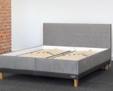 Slumberland Bristol čalouněná postel s úložným prostorem