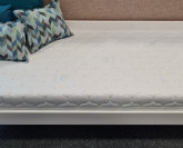 Gazel Gazel Sendy 90 Bílá postel VÝPRODEJ z výstavní plochy + matrace a rošt