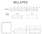 Bellatrix Boxspring čalouněná postel