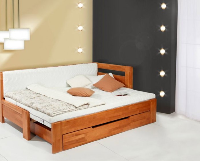 Vykona Duo Nina rozkládací postel s úložným prostorem