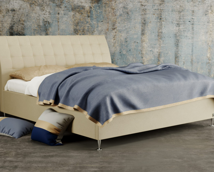 Francesca Lux Boxspring čalouněná postel